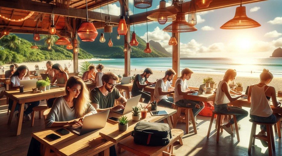 best destinations for digital nomads, remote work travel, digital nomad 2024